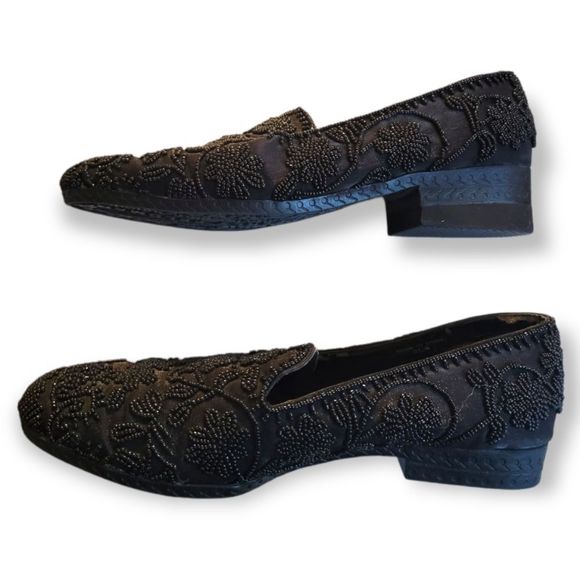 COPY - *VINTAGE* CIRCA 80s BEVERLY FELDMAN Frankie And Baby Caviar Black Beaded… main image 13